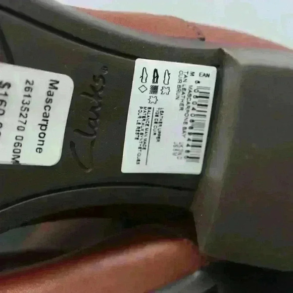 Clarks Mascarpone Bay Brown Leather Ankle Boots - Picture 11 of 12